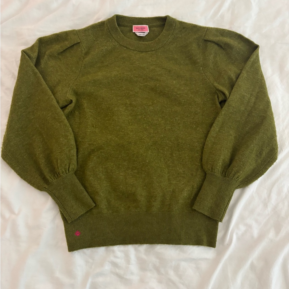 kate spade Olive Green Sweater - Picture 2 of 7